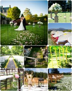 รูปแบบงานแต่งงานในสวน