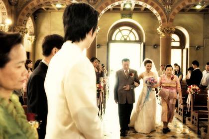 ขั้นตอนพิธีงานแต่งงานแบบคริสต์ (คาทอลิก)