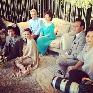 งานหมั้นสุดมื่นชื่น! จ๋า ยศสินี-เปิ้ล ณัฐบูร ดาราช่อง3 มากันคับคั่ง