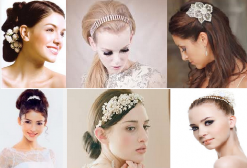 Hair accessories เครื่องประดับผมสำหรับเจ้าสาว